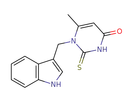 N(1')-(3-methylindole)-6'-methyl-2'-thiouracil
