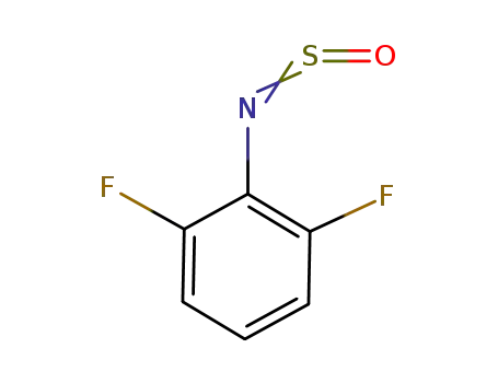 Molecular Structure of 80829-40-9 (Benzenamine, 2,6-difluoro-N-sulfinyl-)