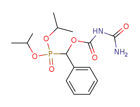 (α-diisopropoxyphosphinyl)benzyl allophanate