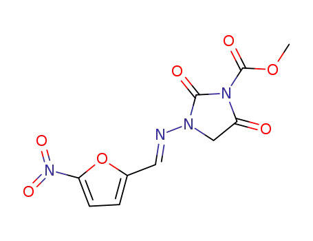 1-(5-nitrofurfurylideneamino)-3-(4-methoxycarbonyl)phenylhydantoin