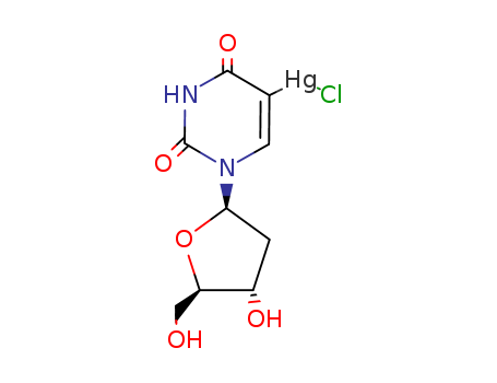 Chloro(2′-deoxyuridin-5-yl)mercury