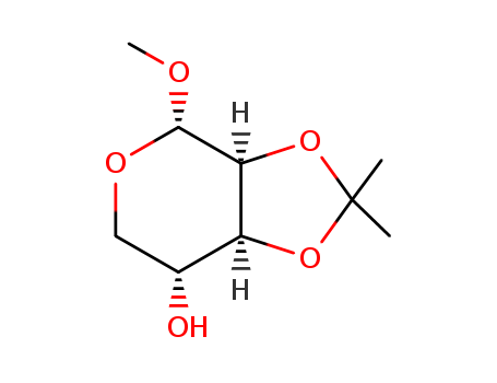 2-methoxy-8,8-dimethyl-3,7,9-trioxabicyclo[4.3.0]nonan-5-ol cas  60562-98-3
