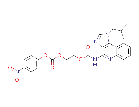 2-(4-nitrophenyl carbonate)ethyl (1-isobutyl-1H-imidazo[4,5-c]quinolin-4-yl)carbamate