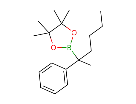 4,4,5,5-tetramethyl-2-(2-phenylhexan-2-yl)-1,3,2-dioxaborolane