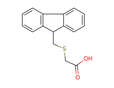 2-(((9H-fluoren-9-yl)methyl)thio)acetic acid