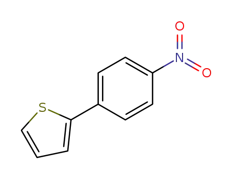 Molecular Structure of 59156-21-7 (2-(4-Nitrophenyl)thiophene)