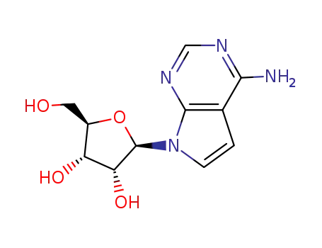 7H-Pyrrolo[2,3-d]pyrimidin-4-amine,7-b-D-ribofuranosyl- cas  69-33-0