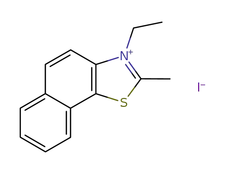 3-ethyl-2-methylnaphtho[2,1-d]thiazol-3-ium iodide