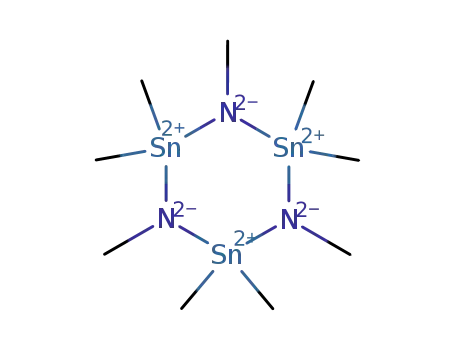 N,N',N'-Trimethyl-hexamethylcyclotristannazan
