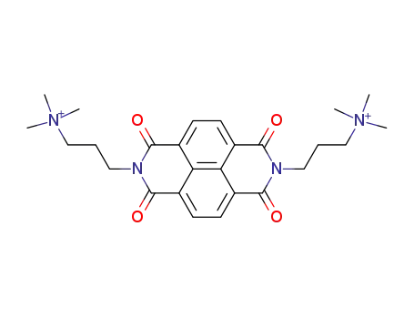 hexa-N-methyl-N,N'-[3,3'-(1,3,6,8-tetraoxo-1,3,6,8-tetrahydro-benzo[lmn][3,8]phenanthroline-2,7-diyl)-dipropyl]-bis-ammonium