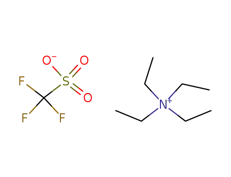 Molecular Structure of 35895-69-3 (TETRAETHYLAMMONIUM TRIFLUOROMETHANESULFONATE)
