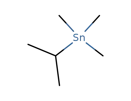 Molecular Structure of 3531-46-2 (Isopropyltrimethylstannane)