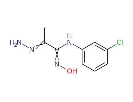 3- 클로로 -N-[(E) -2- 히드라 지닐 -1- 니트로 소-프로 프 -1- 에닐] 아닐린
