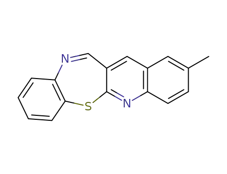 9-Methyl-5-thia-6,13-diaza-benzo[4,5]cyclohepta[1,2-b]naphthalene