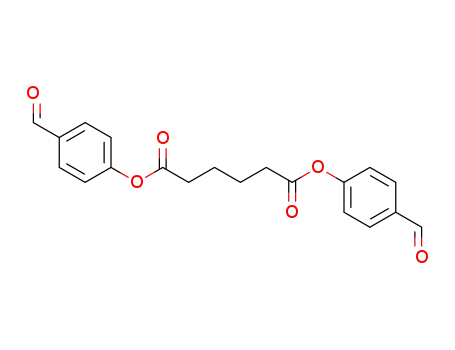Molecular Structure of 118677-45-5 (Hexanedioic acid, bis(4-formylphenyl) ester)