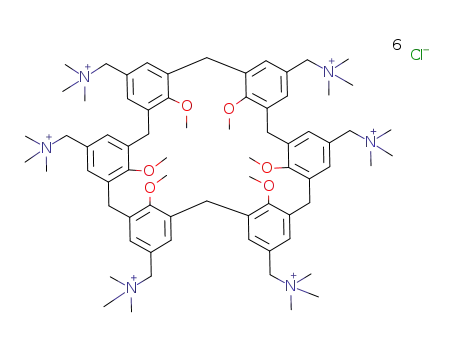 5,11,17,23,29,35-hexakis-37,38,39,40,41,42-hexamethoxycalix<6>arene