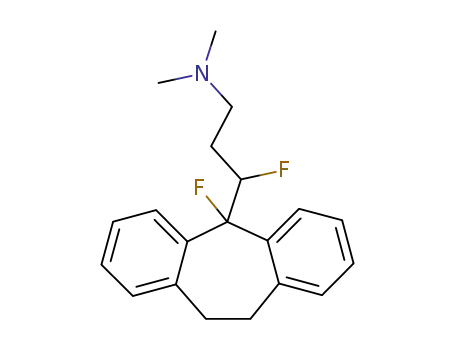 3-(10,11-Dihydro-5-fluoro-5H-dibenzocyclohepten-5-yl)-3-fluoro-1-N,N-dimethylpropanamine