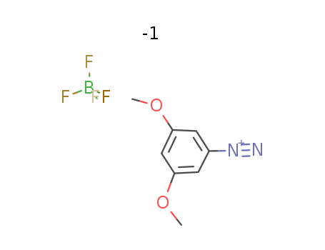 Benzenediazonium, 3,5-dimethoxy-, tetrafluoroborate(1-)