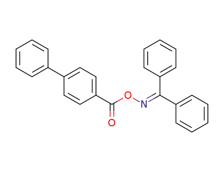 Molecular Structure of 93845-09-1 (Methanone, diphenyl-, O-([1,1'-biphenyl]-4-ylcarbonyl)oxime)