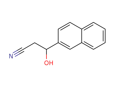 3-hydroxy-3-(naphthalen-2-yl)propanenitrile