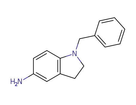 1H-Indol-5-amine, 2,3-dihydro-1-(phenylmethyl)-