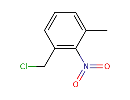 Molecular Structure of 70018-11-0 (1-(chloromethyl)-3-methyl-2-nitrobenzene)