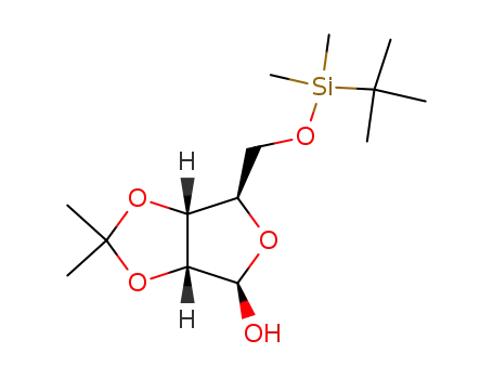 5-O-<(1,1-디메틸에틸)디메틸실릴>-2,3-O-(1-메틸에틸리덴)-β-D-리보푸라노스