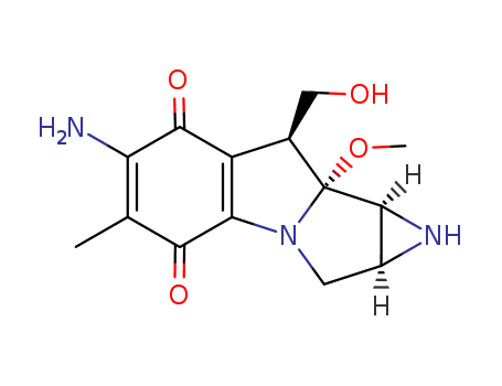 Azirino[2',3':3,4]pyrrolo[1,2-a]indole-4,7-dione,6-amino-1,1a,2,8,8a,8b-hexahydro-8-(hydroxymethyl)-8a-methoxy-5-methyl-,(1aS,8S,8aR,8bS)-