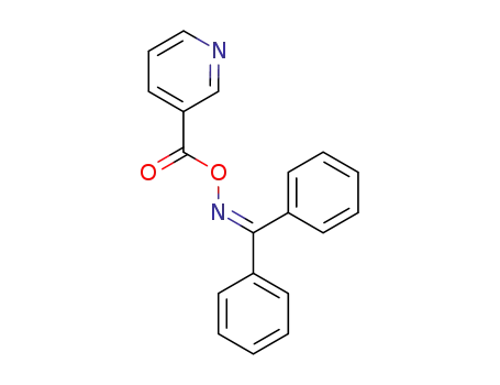 Molecular Structure of 30435-62-2 (Methanone, diphenyl-, O-(3-pyridinylcarbonyl)oxime)