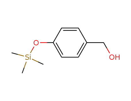 Molecular Structure of 115255-86-2 (Benzenemethanol, 4-[(trimethylsilyl)oxy]-)