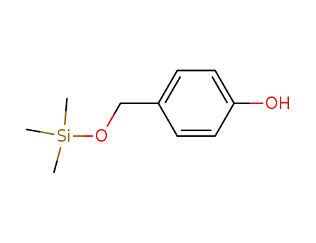 Molecular Structure of 115255-87-3 (Phenol, 4-[[(trimethylsilyl)oxy]methyl]-)