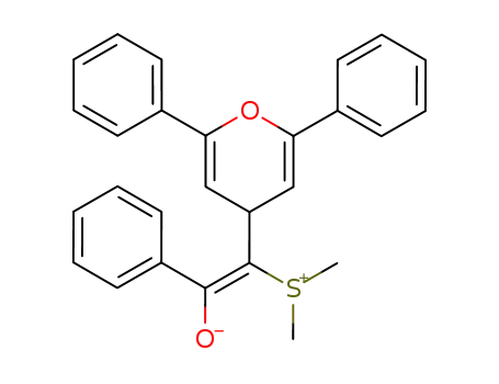 dimethylsulfonium 1-(2,6-diphenyl-4H-pyran-4-yl)-2-oxo-2-phenylethylide