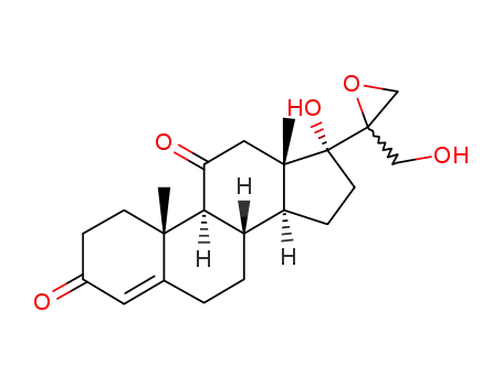 20,21-epoxy-17,22-dihydroxy-23,24-dinor-20ξH-chol-4-ene-3,11-dione