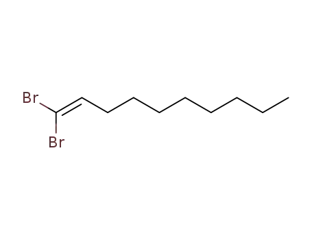 Molecular Structure of 121134-48-3 (1-Decene, 1,1-dibromo-)