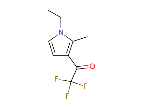 1-ethyl-3-trifluoroacetyl-2-methylpyrrole