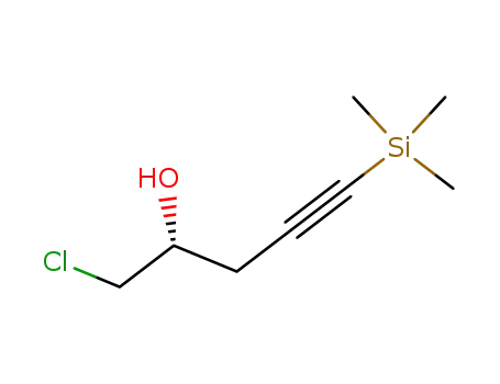 (2R)-1-chloro-5-(trimethylsilyl)pent-4-yn-2-ol