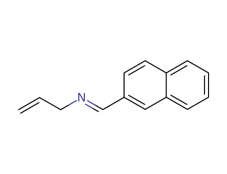 Molecular Structure of 87869-50-9 (2-Propen-1-amine, N-(2-naphthalenylmethylene)-, (E)-)