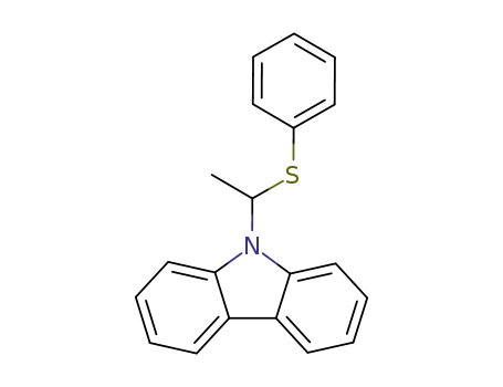 9-<1-(Phenylthio)ethyl>carbazole