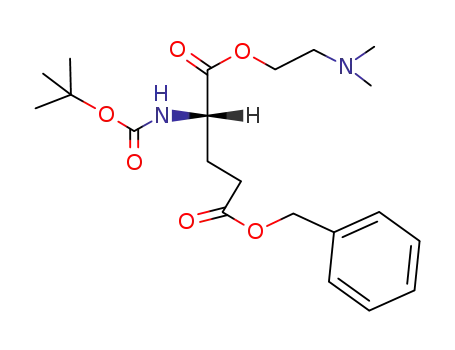 benzyl α-(N,N-dimethylamino)ethyl Boc-glutamate