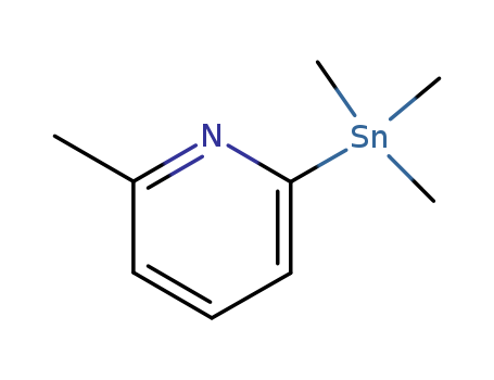 Pyridine, 2-methyl-6-(trimethylstannyl)-