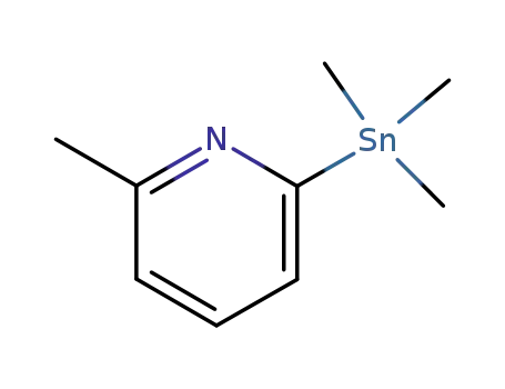 Molecular Structure of 126225-57-8 (TRIMETHYL-(6-METHYL-2-PYRIDYL)STANNANE)