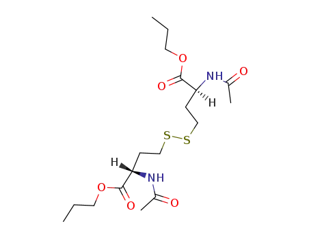 (S)-2-Acetylamino-4-((S)-3-acetylamino-3-propoxycarbonyl-propyldisulfanyl)-butyric acid propyl ester