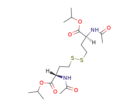 (S)-2-Acetylamino-4-((S)-3-acetylamino-3-isopropoxycarbonyl-propyldisulfanyl)-butyric acid isopropyl ester