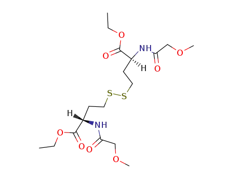 (S)-4-[(S)-3-Ethoxycarbonyl-3-(2-methoxy-acetylamino)-propyldisulfanyl]-2-(2-methoxy-acetylamino)-butyric acid ethyl ester