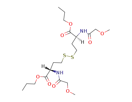 (S)-2-(2-Methoxy-acetylamino)-4-[(S)-3-(2-methoxy-acetylamino)-3-propoxycarbonyl-propyldisulfanyl]-butyric acid propyl ester