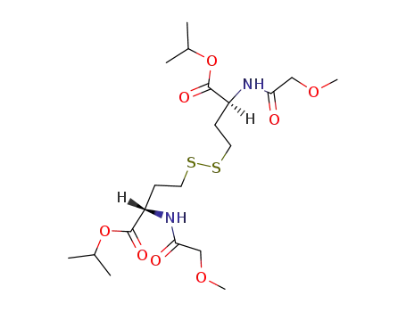 (S)-4-[(S)-3-Isopropoxycarbonyl-3-(2-methoxy-acetylamino)-propyldisulfanyl]-2-(2-methoxy-acetylamino)-butyric acid isopropyl ester