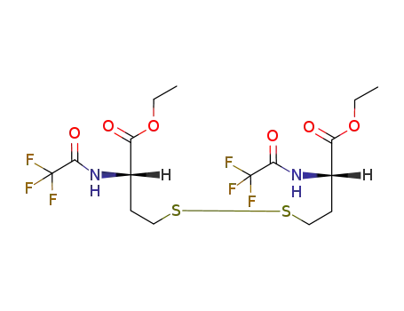 (S)-4-[(S)-3-Ethoxycarbonyl-3-(2,2,2-trifluoro-acetylamino)-propyldisulfanyl]-2-(2,2,2-trifluoro-acetylamino)-butyric acid ethyl ester