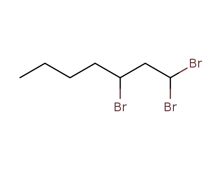Molecular Structure of 90278-16-3 (Heptane, 1,1,3-tribromo-)