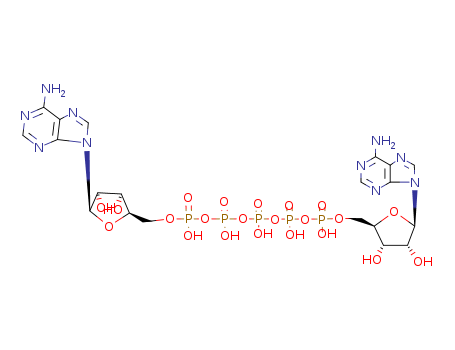 Adenosine 5-(hexahydrogen pentaphosphate), 5.5-ester with adenosine