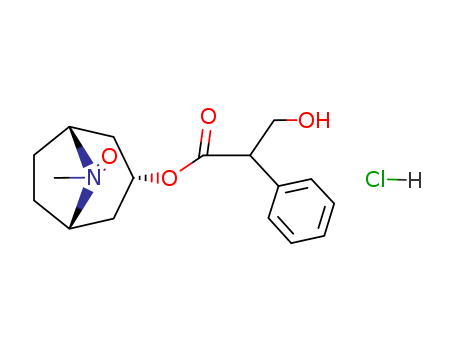 endo-()-8-methyl-8-azabicyclo[3.2.1]oct-3-yl (hydroxymethyl)phenylacetate N-oxide hydrochloride